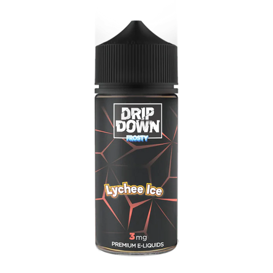 DRIP DOWN FROSTY LYCHEE ICE ICE 100ML - MrVapora.pk