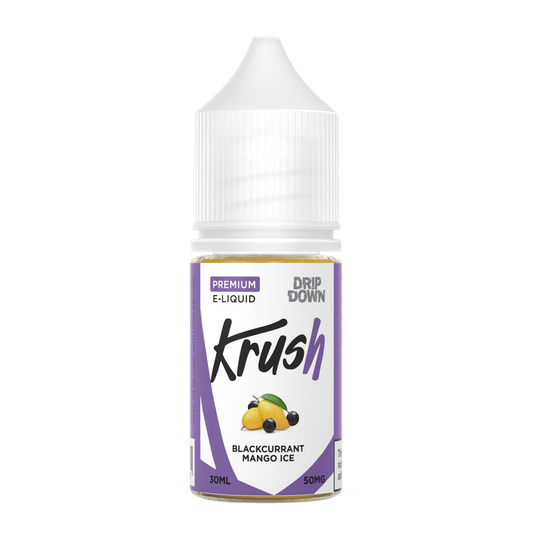 DRIP DOWN KRUSH SERIES BLACKCURRANT MANGO ICE 30MG, 50MG -  30ML - MrVapora.pk
