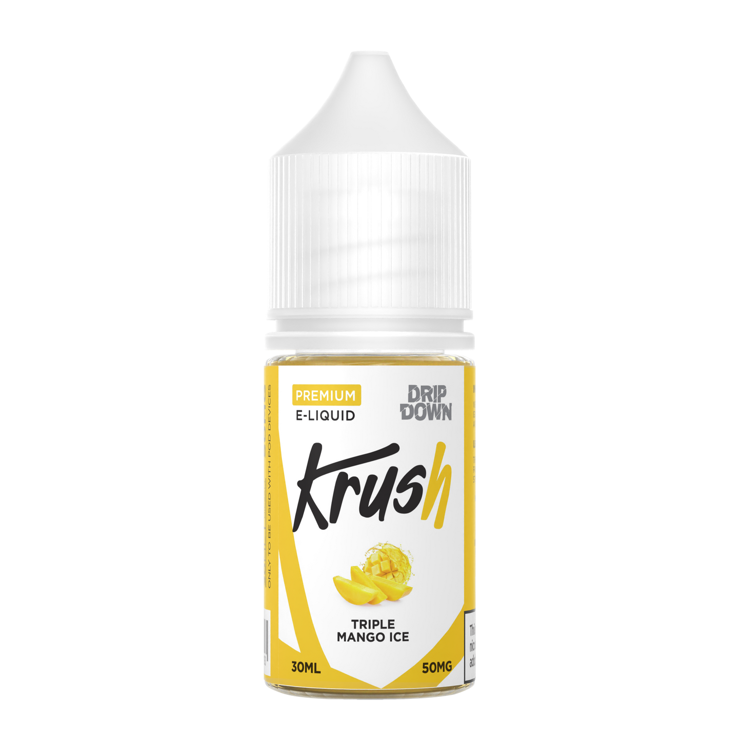 DRIP DOWN KRUSH SERIES TRIPLE MANGO ICE 30MG,50MG - 30ML - MrVapora.pk