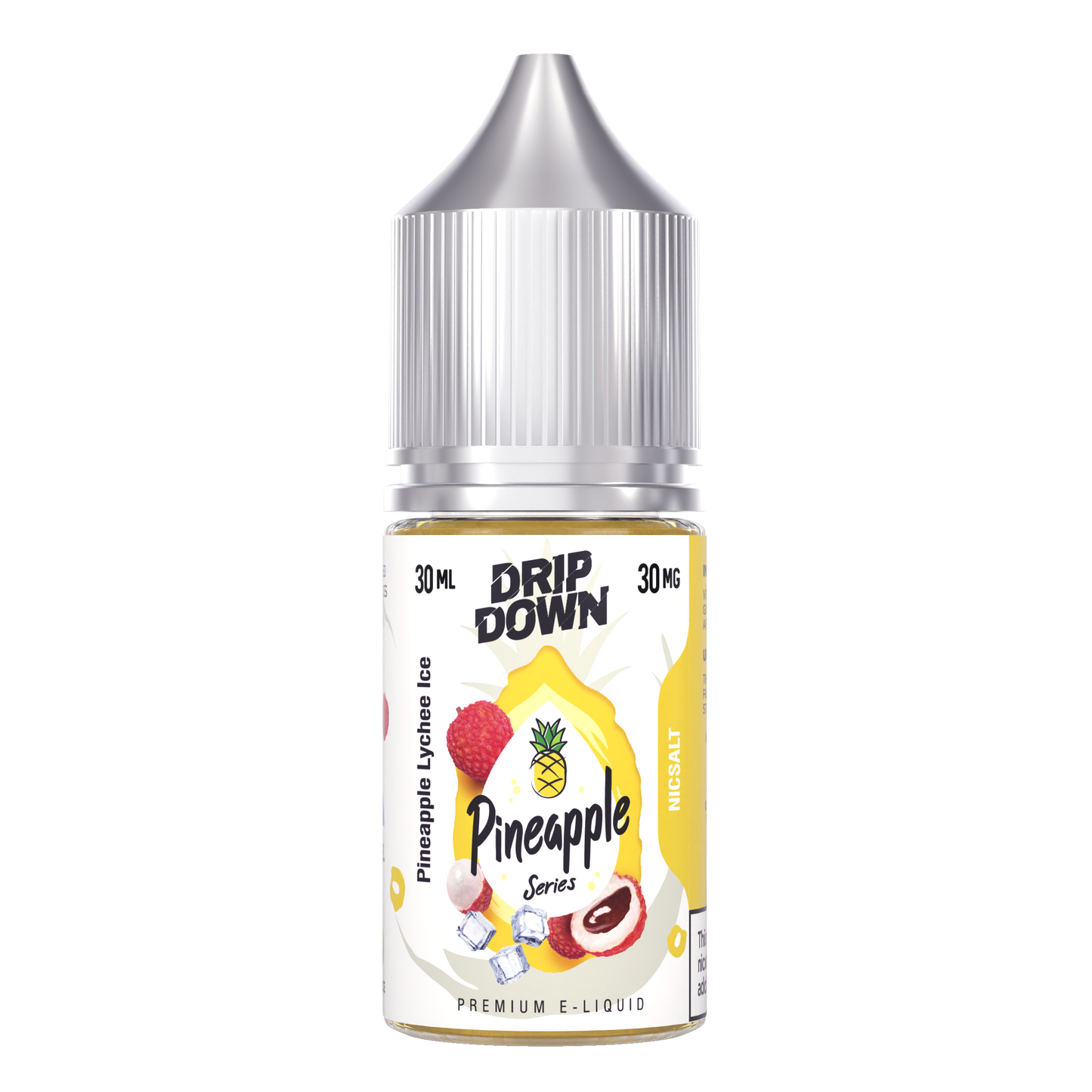 DRIP DOWN PINEAPPLE SERIES PINEAPPLE LYCHEE ICE 30MG,50MG - 30ML - MrVapora.pk