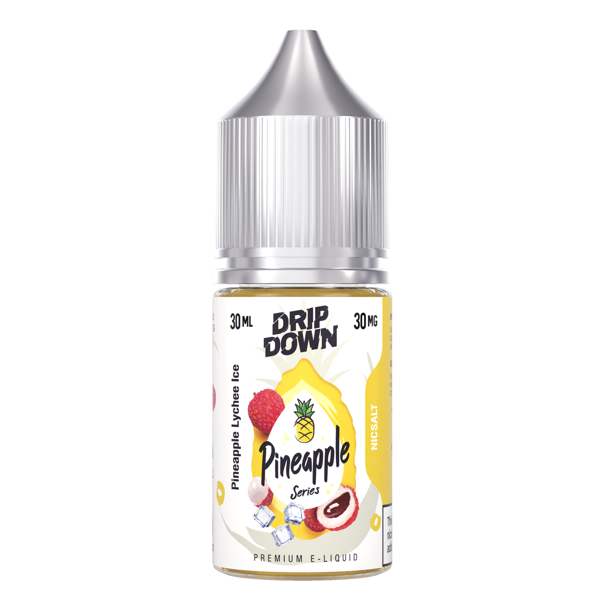 DRIP DOWN PINEAPPLE SERIES PINEAPPLE LYCHEE ICE 30MG,50MG - 30ML - MrVapora.pk