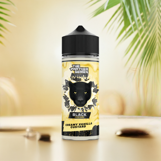 DRVAPES -  BLACK CUSTARD CREAMY VANILLA 3MG-E-JUICE- 120ML - MrVapora.pk