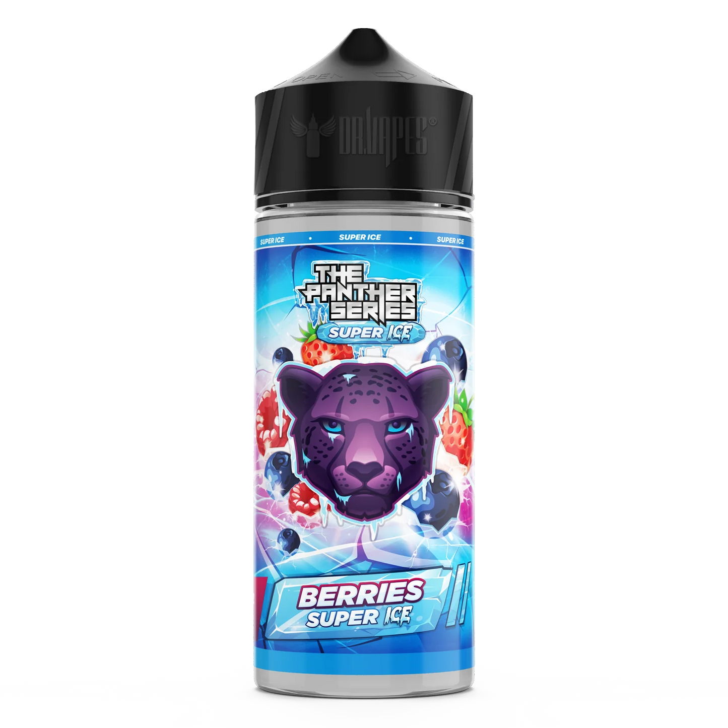 DRVAPES - PANTHER SUPER ICE BERRIES ICE 3MG  120ML - MrVapora.pk