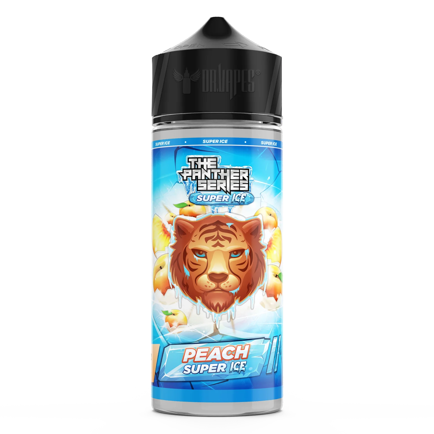 DRVAPES  - PANTHER SUPER ICE PEACH ICE 3MG 120ML - MrVapora.pk