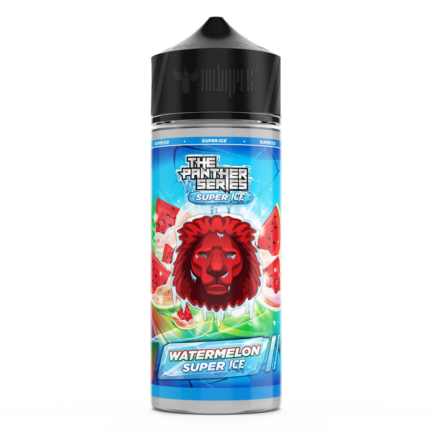 DRVAPES- PANTHER SUPER ICE WATERMELON ICE 3MG 120ML - MrVapora.pk