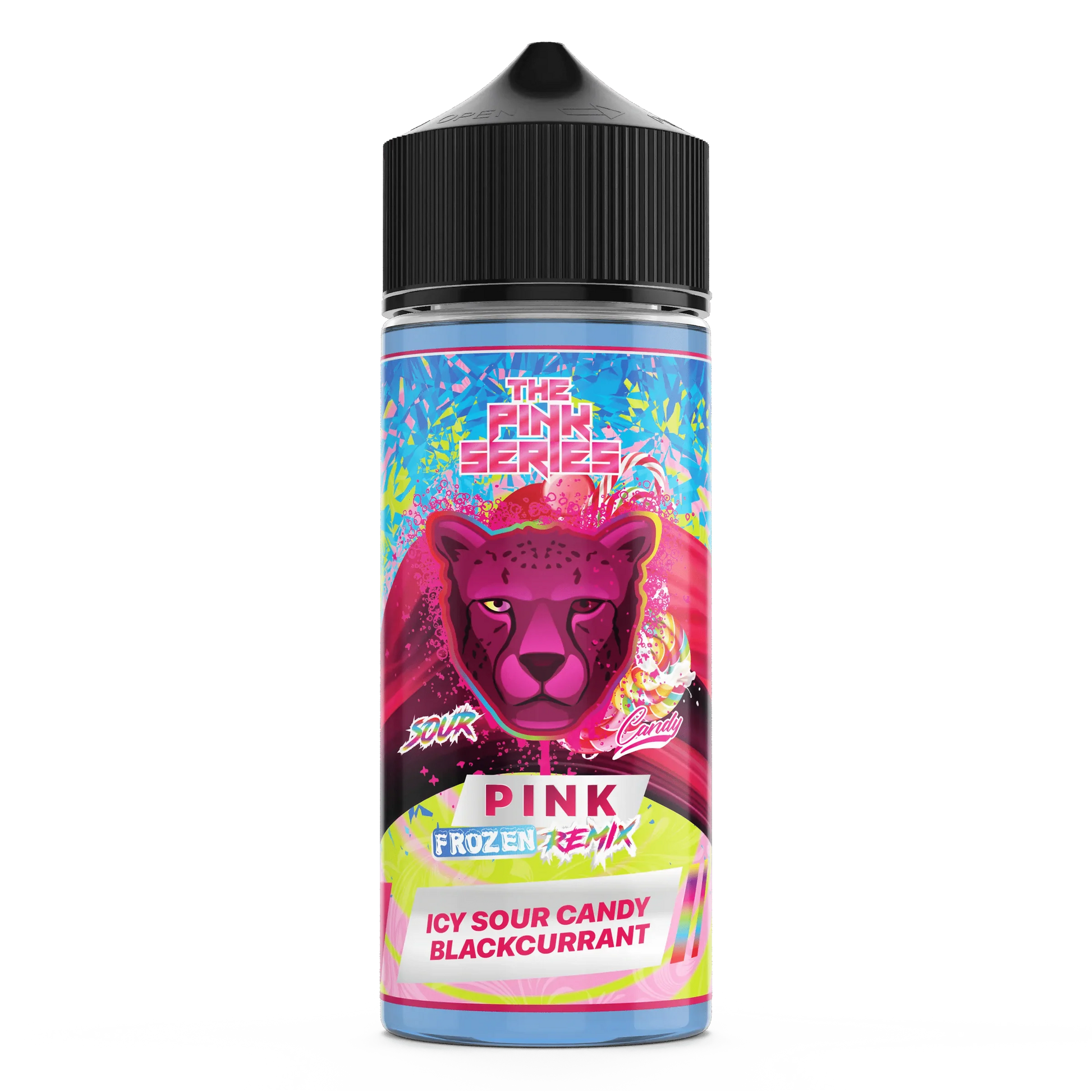 DRVAPES -  PINK FROZEN ICE REMIX PANTHER SERIES-3MG--120ML - MrVapora.pk