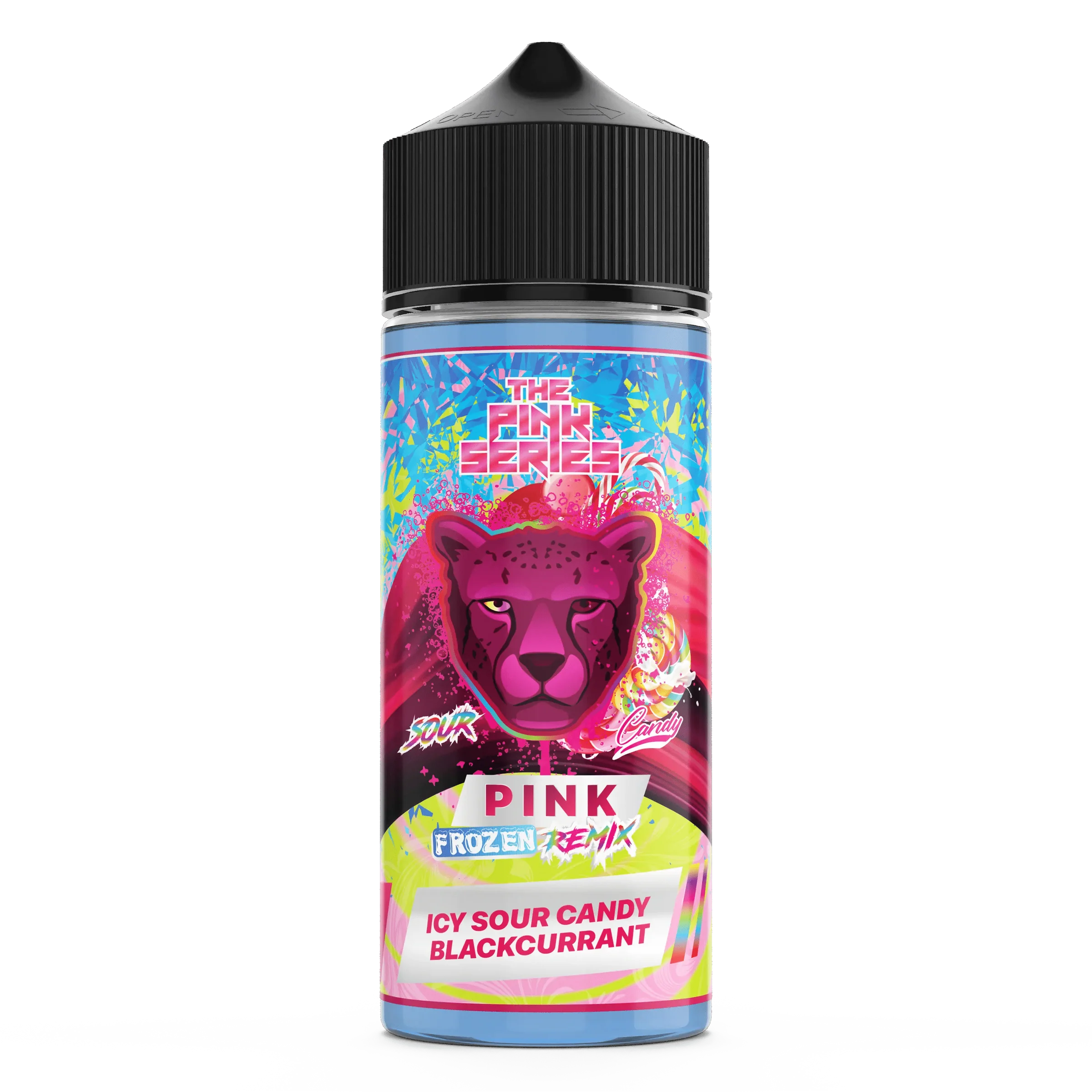 DRVAPES -  PINK FROZEN ICE REMIX PANTHER SERIES-3MG--120ML - MrVapora.pk