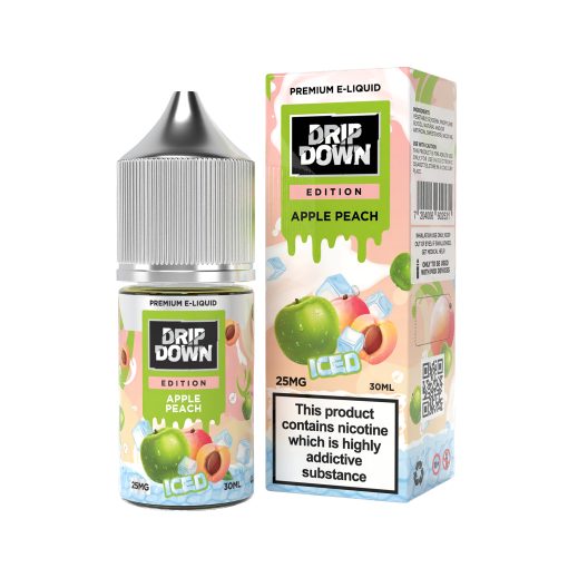 Drip Down Iced Series Apple Peach Ice 30ml (25/50 mg) - MrVapora.pk