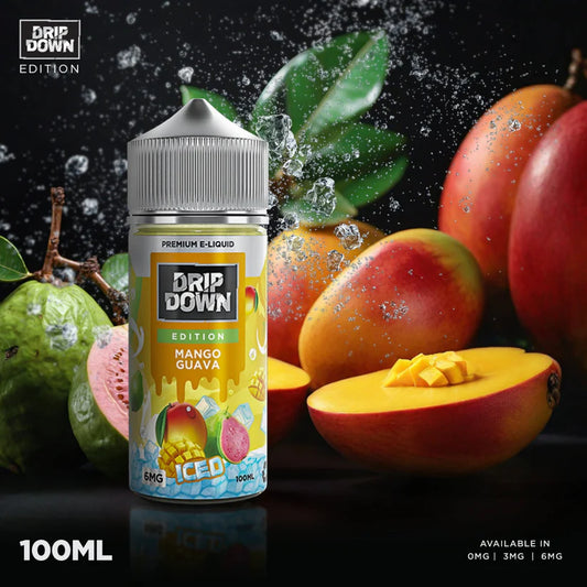 Drip Down Mango Guava Ice 100 ml At Best Price In Pakistan - MrVapora.pk
