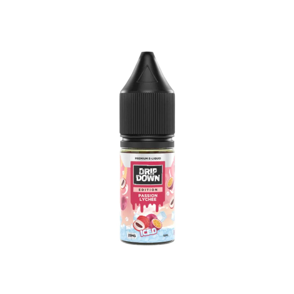 Drip Down Passion Lychee Ice 10ml-25mg - MrVapora.pk