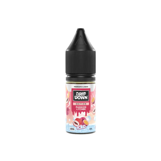 Drip Down Passion Lychee Ice 10ml-25mg - MrVapora.pk