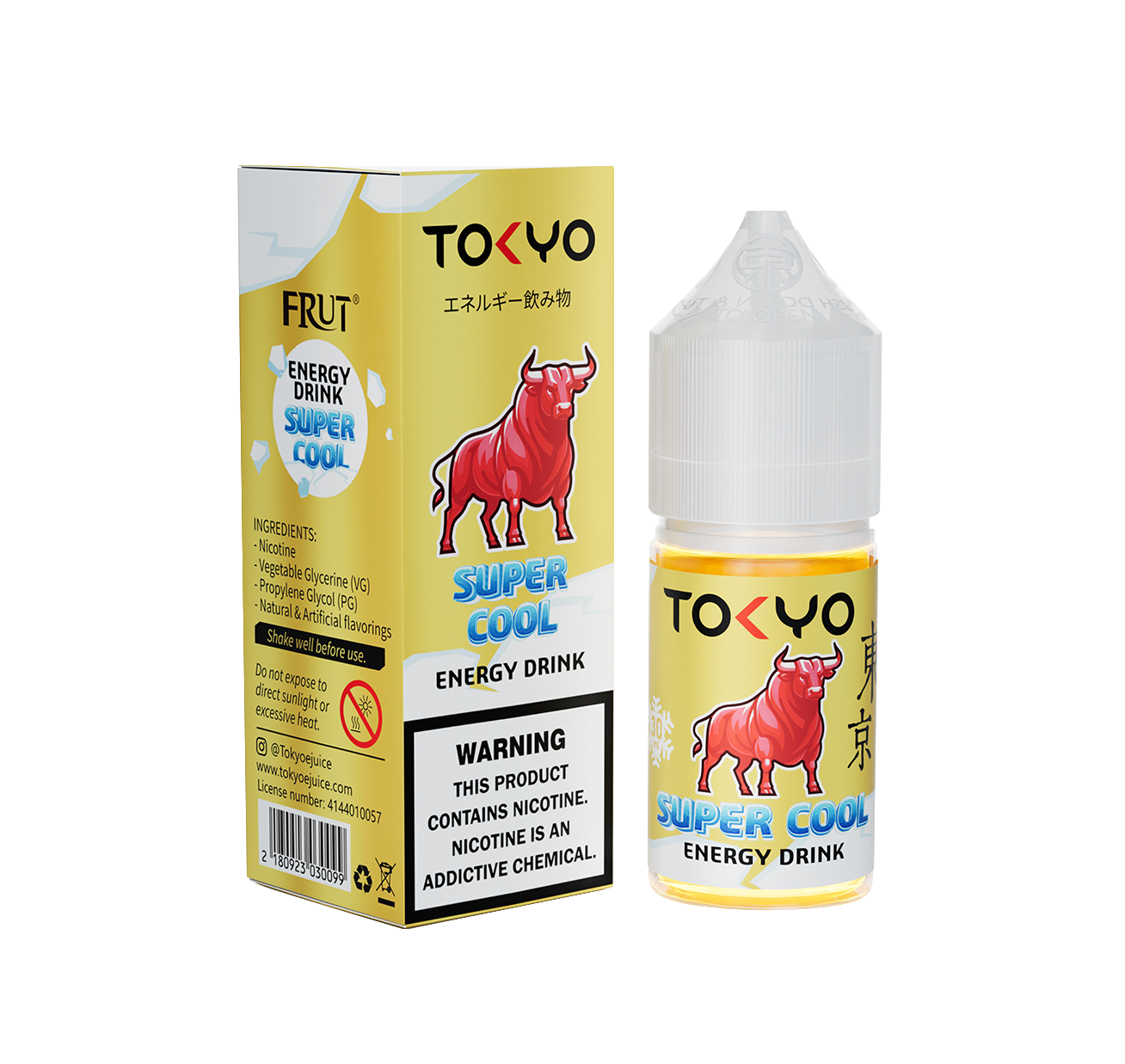 ENERGY DRINK ICE 30ML-TOKYO SUPER COOL - MrVapora.pk