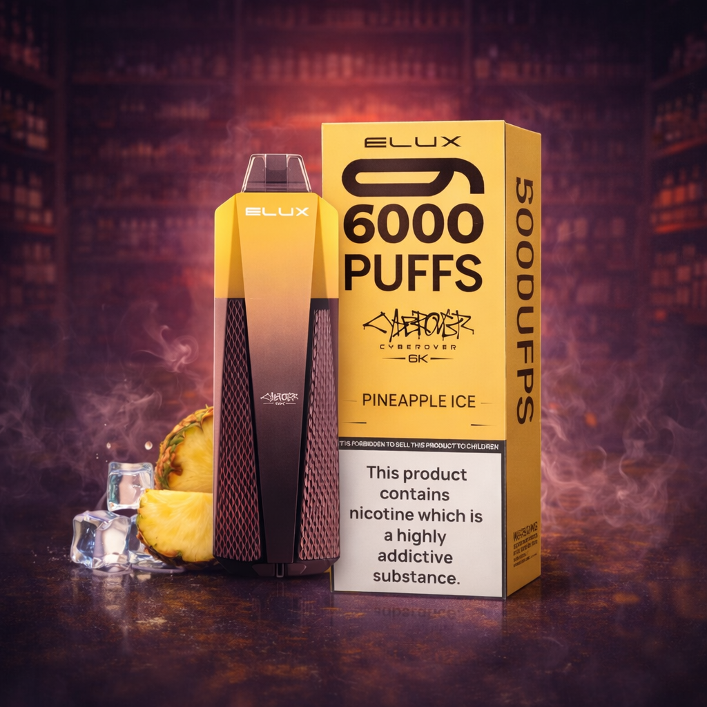 Elux 6000 Puffs Disposable - MrVapora.pk