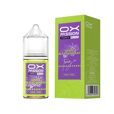 GRAPE BLACKCURRANT ICE 30ML- OX PASSION SALT BY OXVA - MrVapora.pk