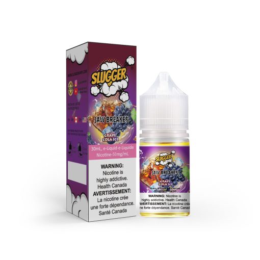 Slugger Jaw Breaker Series Grape Cola Ice – 30ml Nic Salt