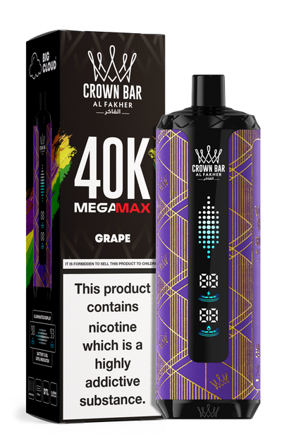 AL FAKHER MEGA MAX 40K CROWN BAR DISPOSABLE 6MG