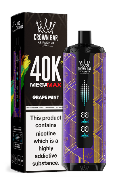 AL FAKHER MEGA MAX 40K CROWN BAR DISPOSABLE 6MG