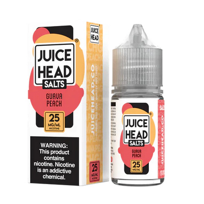 GUAVA PEACH 25MG,50MG 30ML- JUICE HEAD EXTRA FREEZE - MrVapora.pk