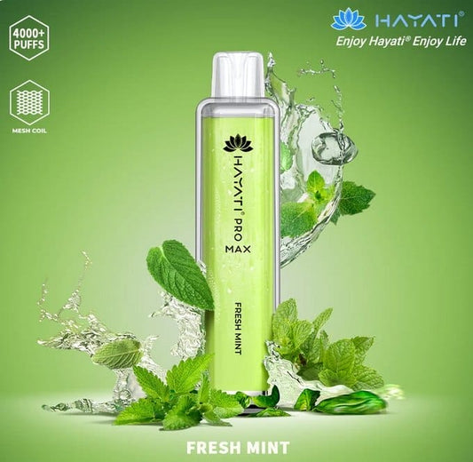 HAYATI PRO MAX 4000 PUFFS AT BEST PRICE - MrVapora.pk