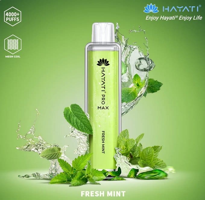 HAYATI PRO MAX 4000 PUFFS AT BEST PRICE - MrVapora.pk