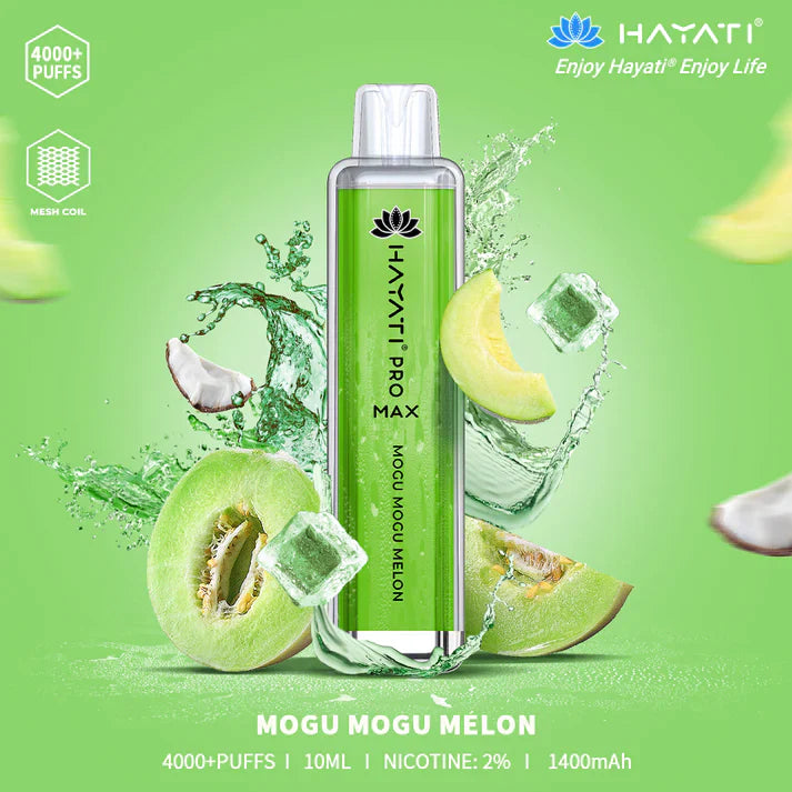 HAYATI PRO MAX 4000 PUFFS AT BEST PRICE - MrVapora.pk