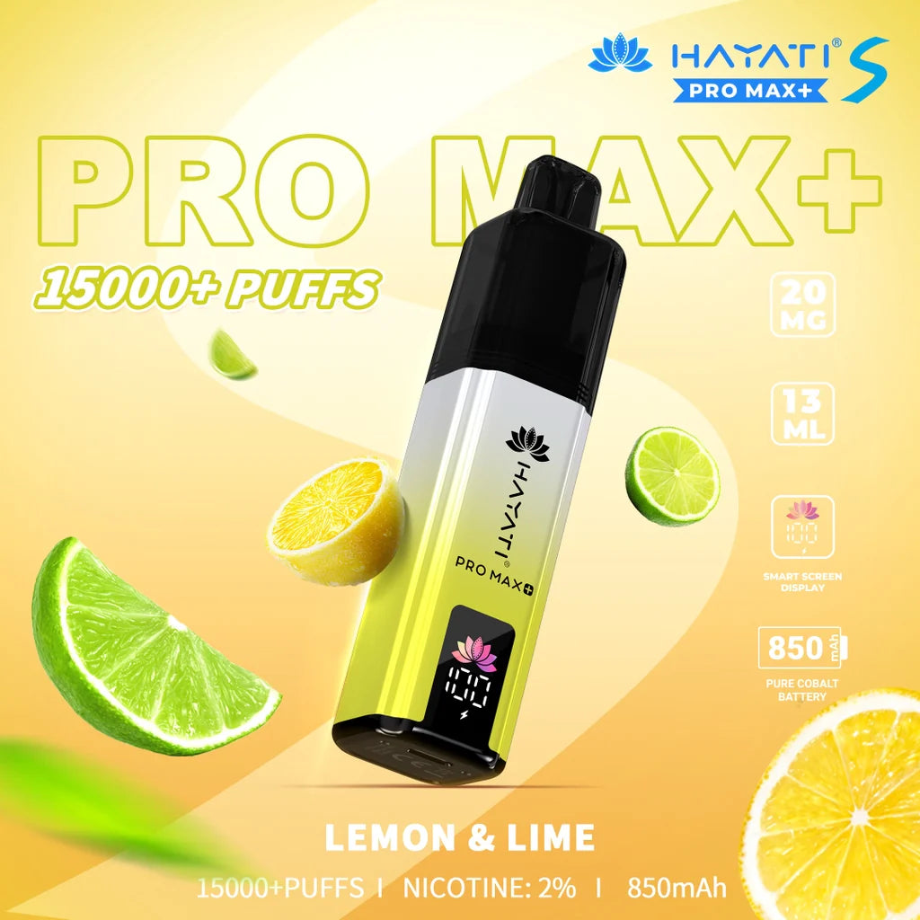 HAYATI PRO MAX S+ 15000 PUFFS DISPOSABLE - MrVapora.pk