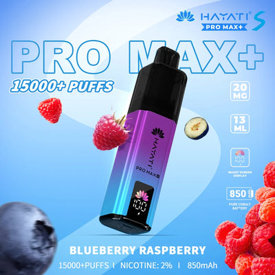 HAYATI PRO MAX S+ 15000 PUFFS DISPOSABLE - MrVapora.pk