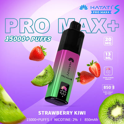HAYATI PRO MAX S+ 15000 PUFFS DISPOSABLE - MrVapora.pk