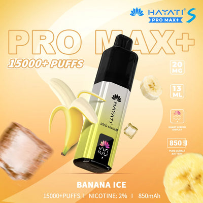HAYATI PRO MAX S+ 15000 PUFFS DISPOSABLE - MrVapora.pk