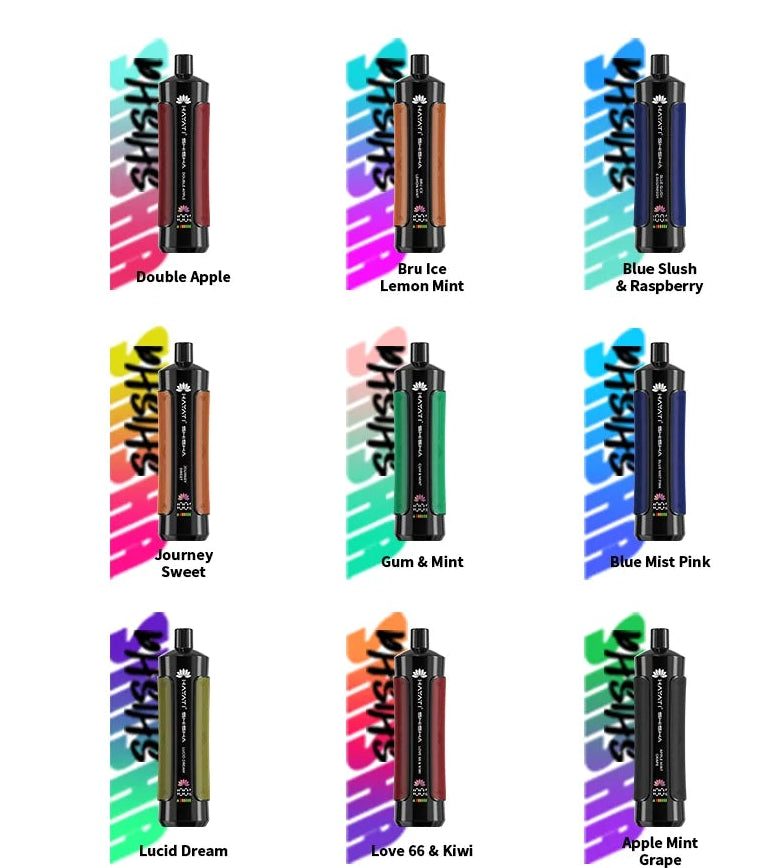 HAYATI PRO MAX SHISHA 15000 PUFFS HAYATI PRO MAX SHISHA 15000 PUFFS