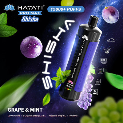 HAYATI PRO MAX SHISHA 15000 PUFFS - MrVapora.pk