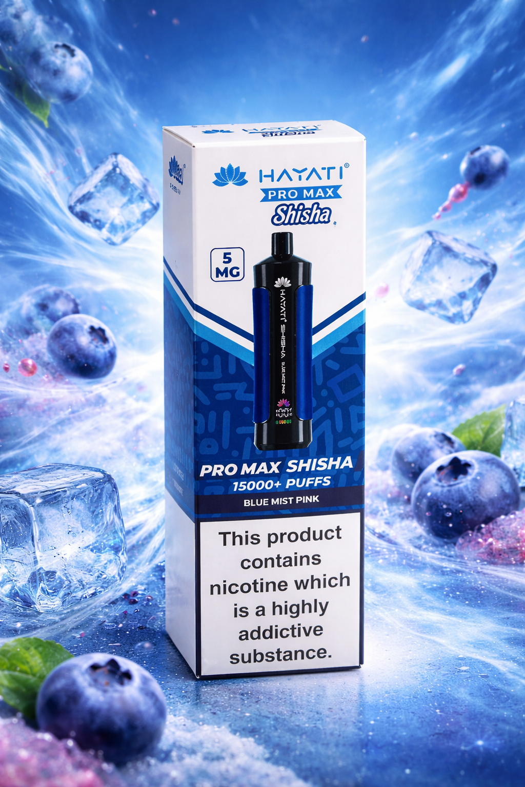 HAYATI PRO MAX SHISHA 15000 PUFFS  MrVapora.pk