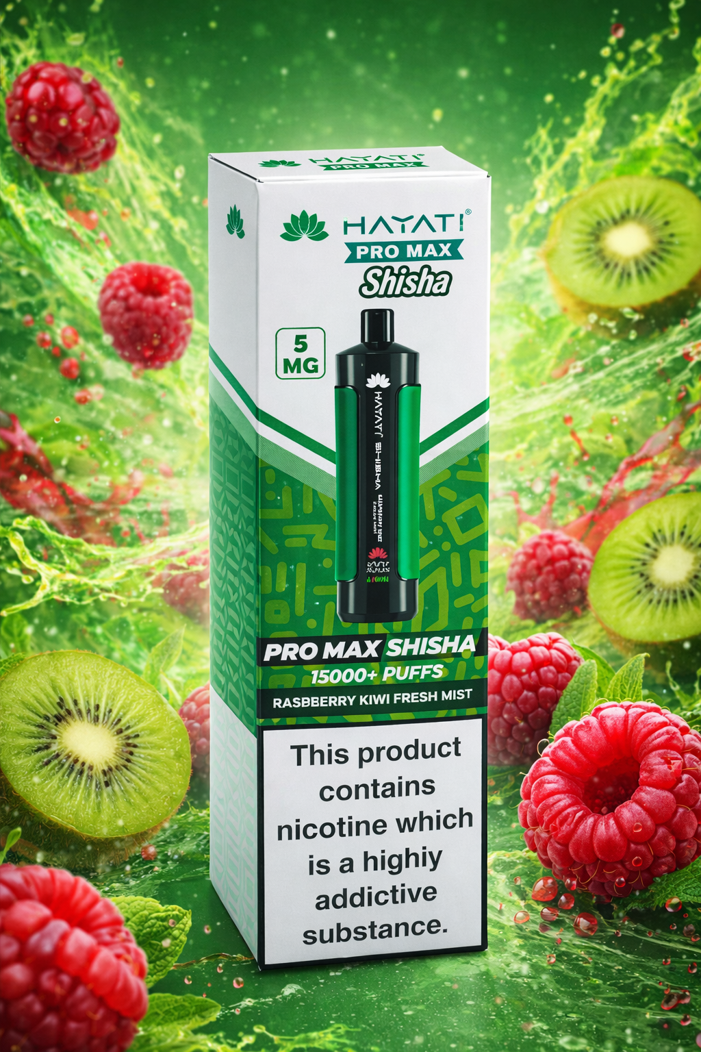 HAYATI PRO MAX SHISHA 15000 PUFFS - MrVapora.pk