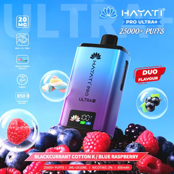 HAYATI PRO ULTRA+ 25000 Puffs - MrVapora.pk