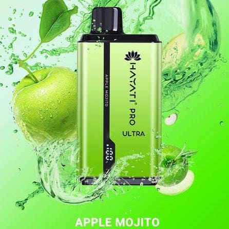HAYATI PRO ULTRA  APPLE MOJITO 15000 PUFFS - MrVapora.pk
