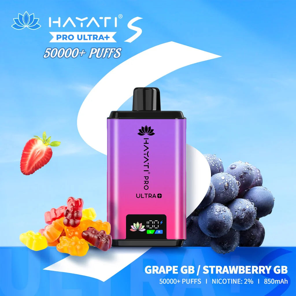 Hayati Pro Ultra Plus S- 𝟓𝟎K  Puffs Kit - MrVapora.pk