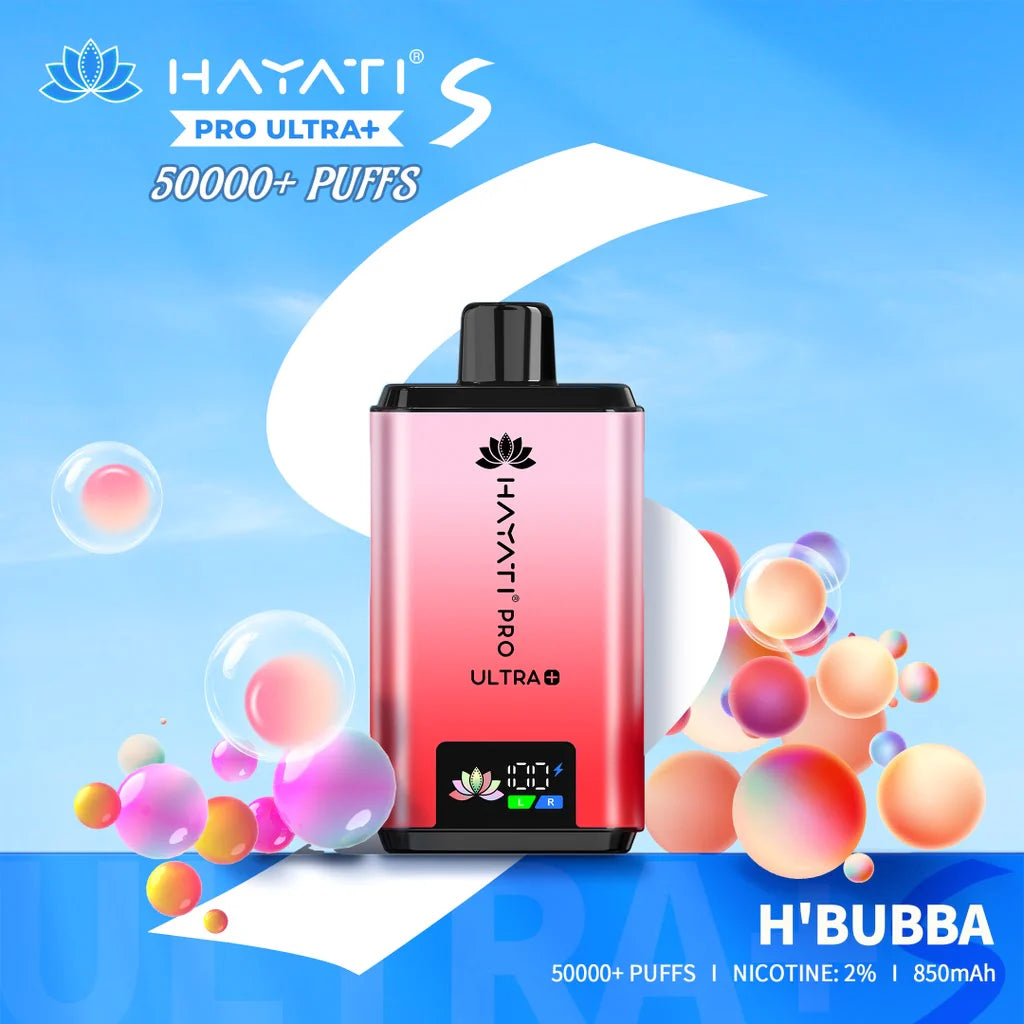 Hayati Pro Ultra Plus S- 𝟓𝟎K  Puffs Kit - MrVapora.pk
