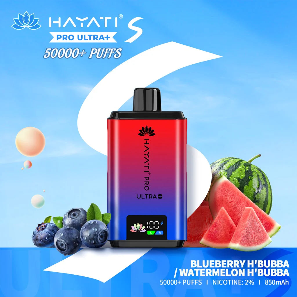 Hayati Pro Ultra Plus S- 𝟓𝟎K  Puffs Kit - MrVapora.pk