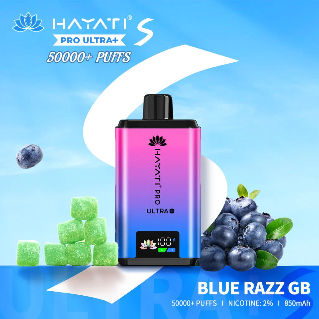 Hayati Pro Ultra Plus S- 𝟓𝟎K  Puffs Kit - MrVapora.pk