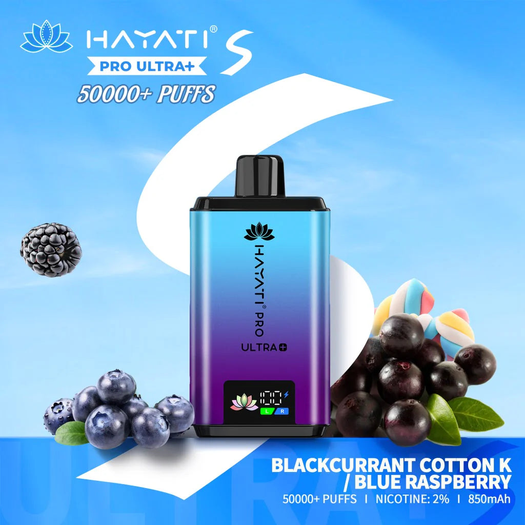 Hayati Pro Ultra Plus S- 𝟓𝟎K  Puffs Kit - MrVapora.pk