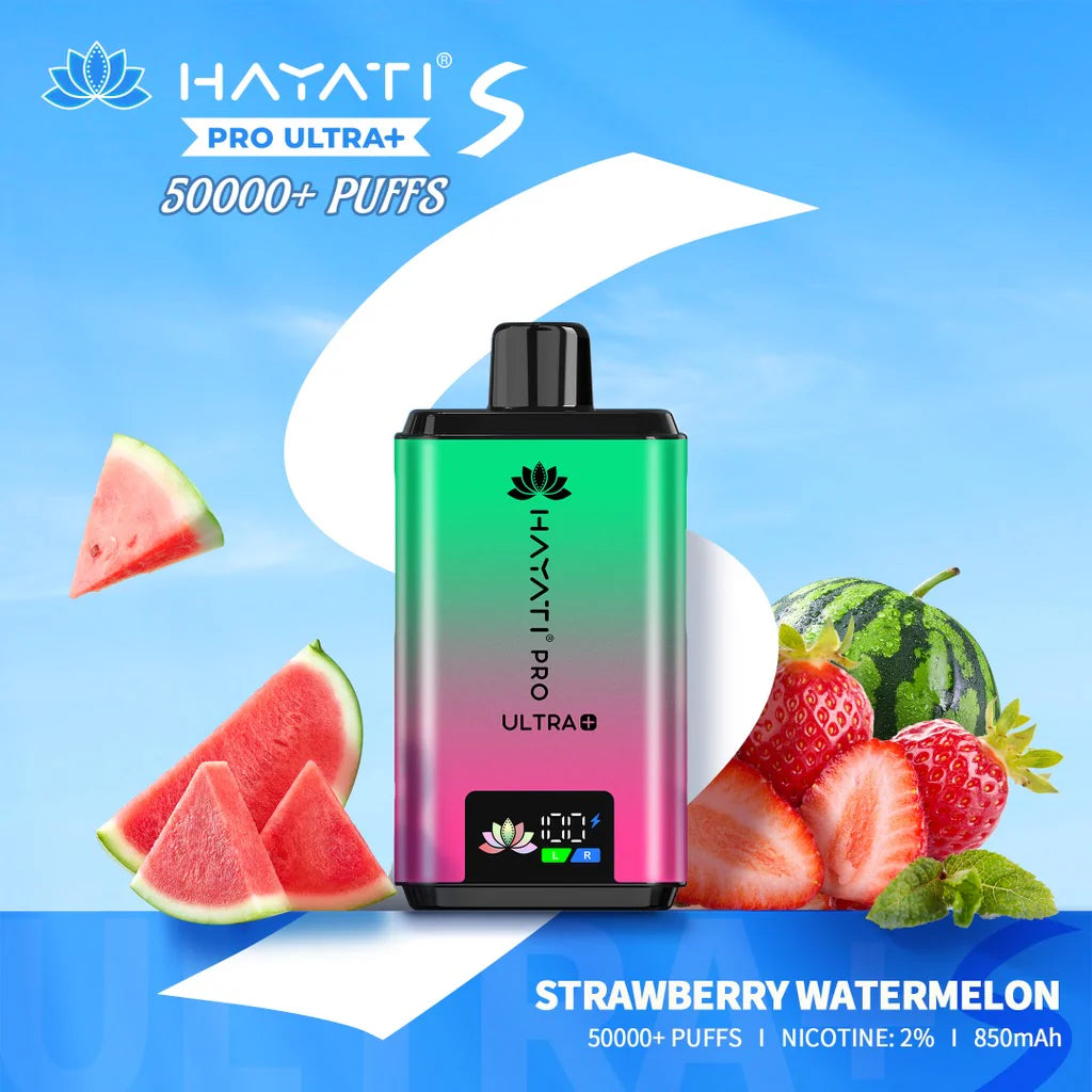 Hayati Pro Ultra Plus S- 𝟓𝟎K  Puffs Kit - MrVapora.pk