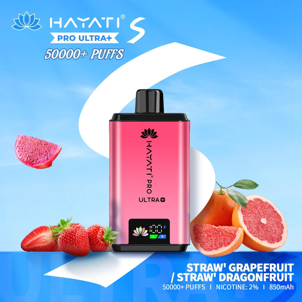 Hayati Pro Ultra Plus S- 𝟓𝟎K  Puffs Kit - MrVapora.pk