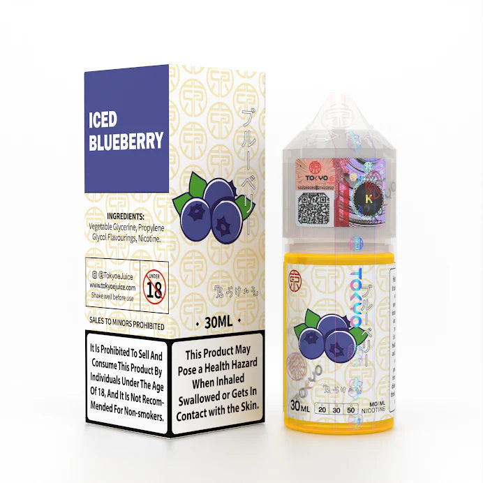 ICED BLUEBERRY 30ML- TOKYO CLASSIC SERIES - MrVapora.pk