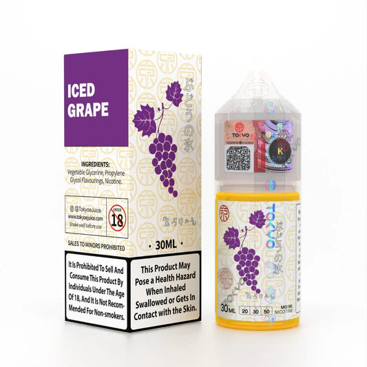 ICED GRAPE 30ML-TOKYO CLASSIC SERIES - MrVapora.pk