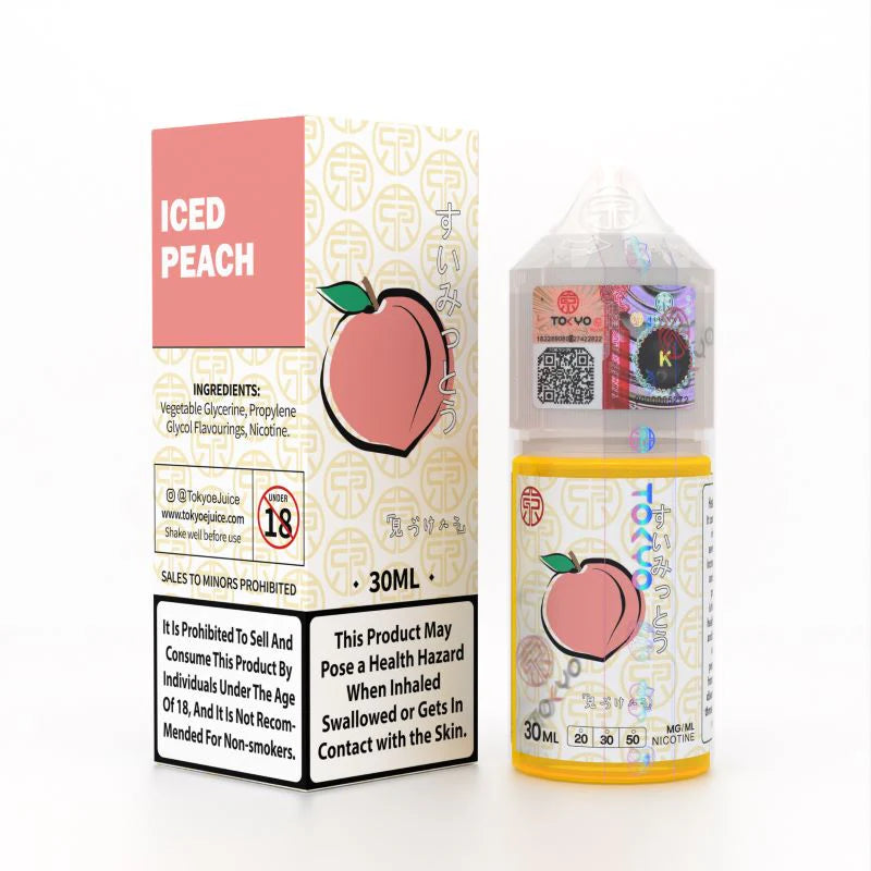 ICED PEACH  30ML-TOKYO CLASSIC SERIES - MrVapora.pk