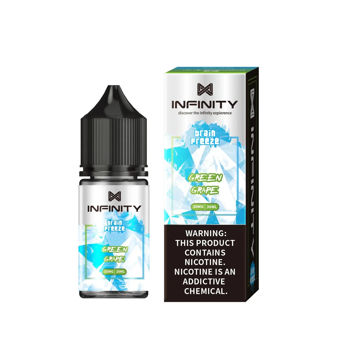INFINITY  GREEN GRAPE ICE 30ML - MrVapora.pk