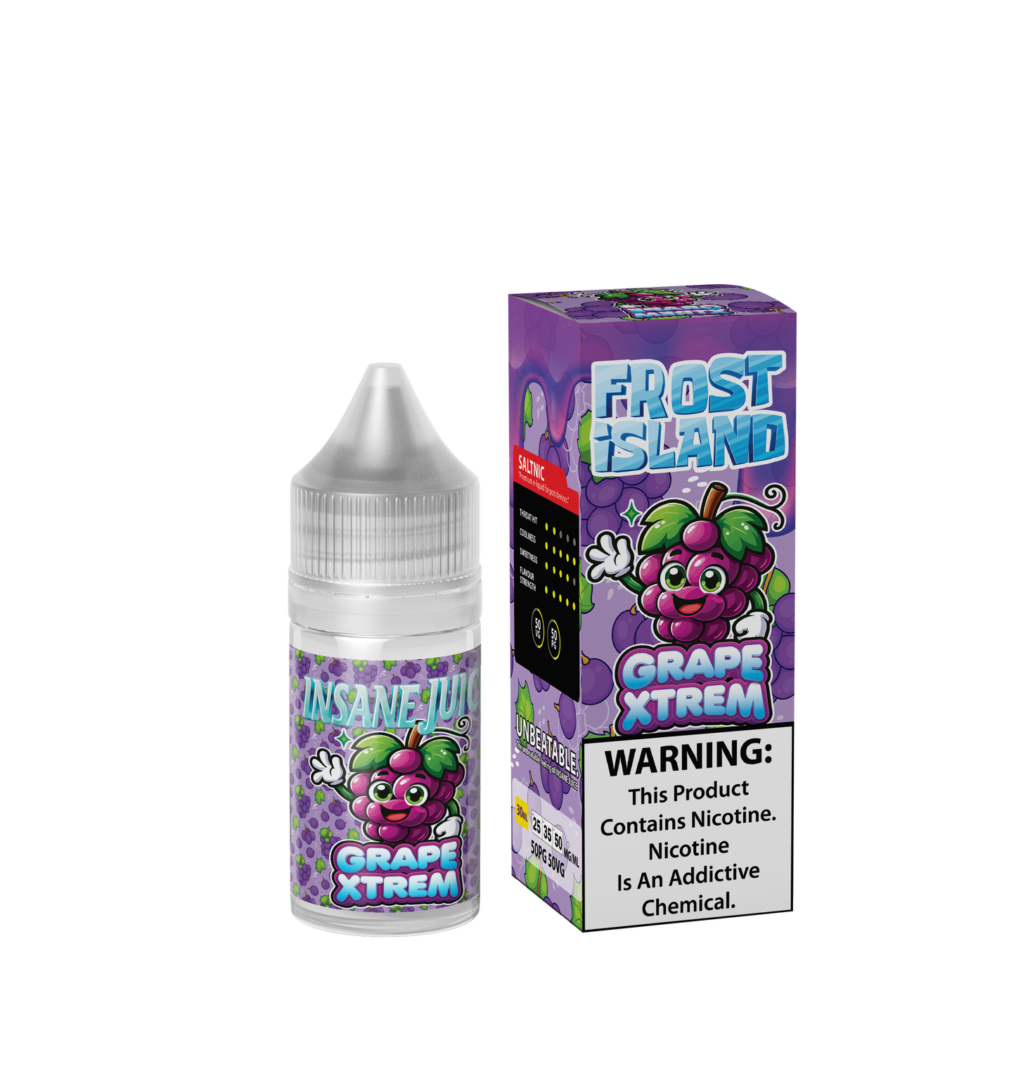 INSANE GRAPE EXTREME 30ML - MrVapora.pk
