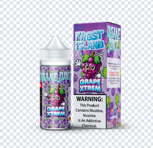 INSANE GRAPE XTREM 100ML - MrVapora.pk