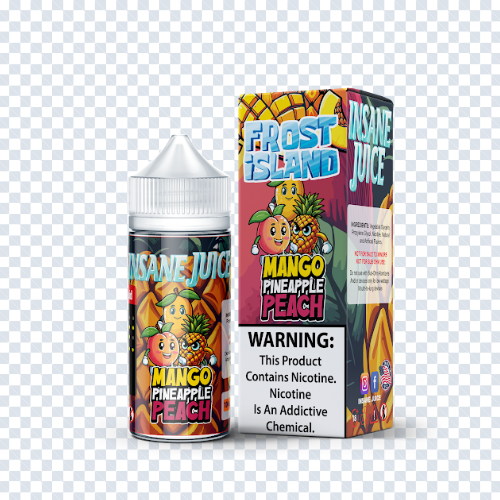 INSANE MANGO PINEAPPLE PEACH 100ML - MrVapora.pk