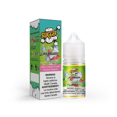 J GREEN APPLE WATERMELON SEVEN UP ICE 20MG,35MG,50MG 30MLL - SLUGGER JAW BREAKER - MrVapora.pk